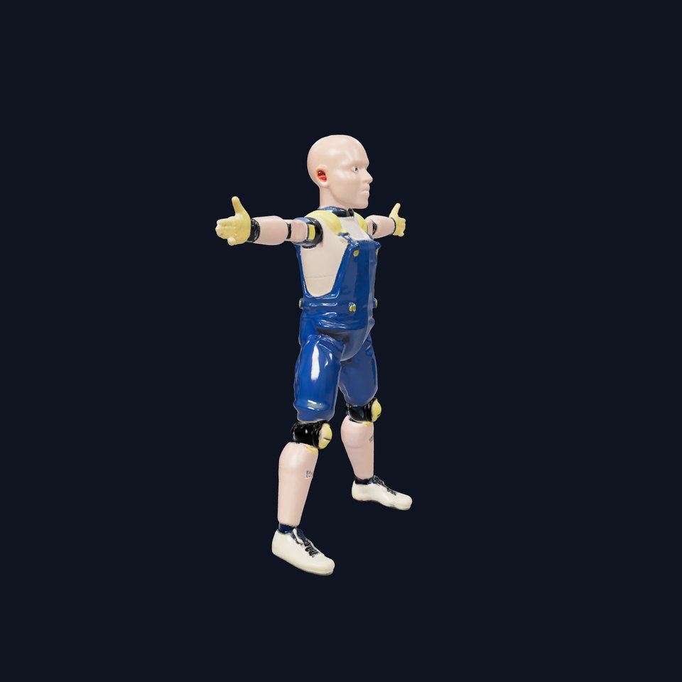 Dapper Crash Test Dummy model pack